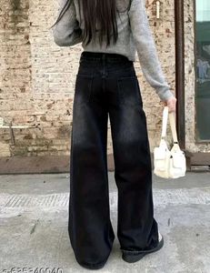 🖤 H&amp;M Black Baggy Jeans