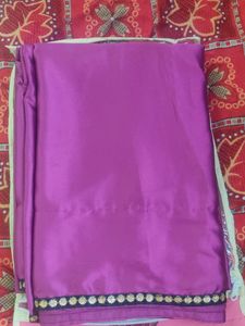 Elegant Purple Saree