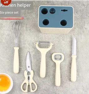 6-Piece Kitchen Set with Anti-Slip Handles