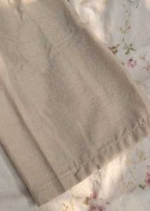 ⊹♡ Beige Lace-Collar Button-Up Blouse 🤎🌷