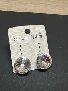 Sparkling Crystal Stud Earrings