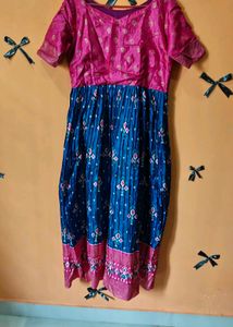 crush ikkat dress