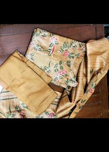 chanderi silk suit set (its new)