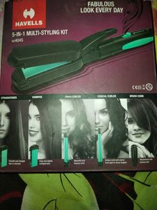 Havells 5 In 1 Hair Styling Kit