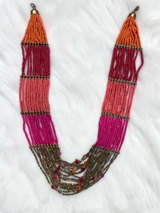 Boho Beaded Layered Necklace