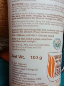 Himalaya Tan Removal Orange Peel-Off Mask