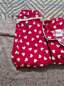 Baby Hug Night Suit For Girl Child