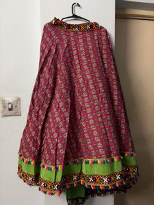 Boho Elephant Print Skirt