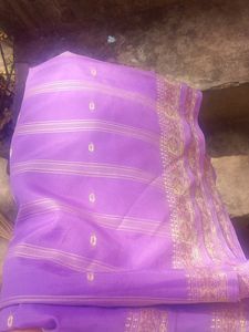 Beautiful Purple Saree