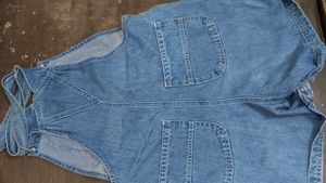 Jealous 21 Denim Dungaree Set for Girls | Blue