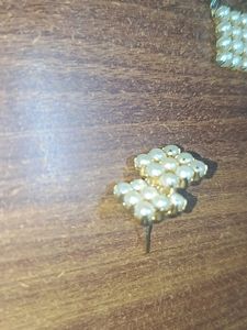 white perl set