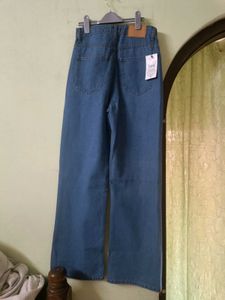 Wide Leg Denim Jeans New with tag