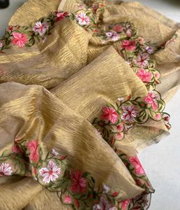 New Without Tag- Banarasi Tissue Silk Saree