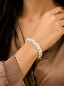 Elegant Crystal Beaded Bracelet