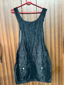 Y2K Denim Button-Up Dress