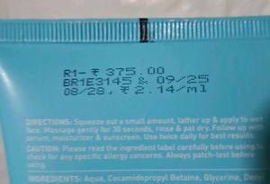 Dot &amp; Key Barrier Repair Face Wash
