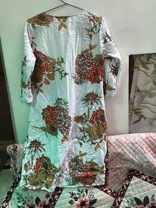 Floral Print Kurta