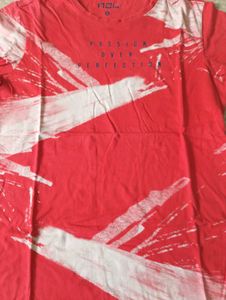 Bold Red Graphic Tee
