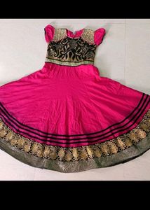 Only Today Offer Frock With Dupatta