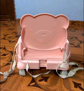 Baby Booster Seat - Pink Quilted