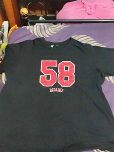 Black Miami 58 Graphic T-Shirt