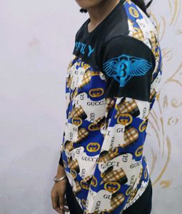 Unique Bentley x Gucci Print Sweatshirt
