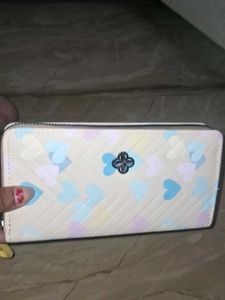 Cute Heart Pattern Wallet