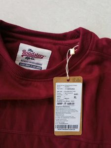 Maroon Crewneck Sweatshirt