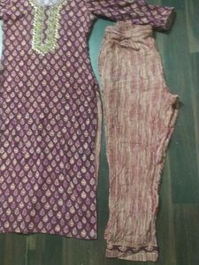 Designer Kurta Set with Pants and dupatta