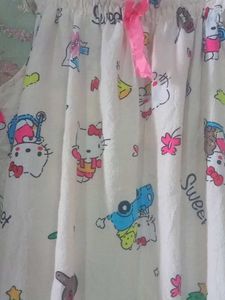 📢Cute Hello Kitty Nightgown