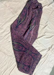 Brand New Paisley Print Wide Leg Pants