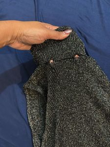 Sparkly Turtleneck Sweater
