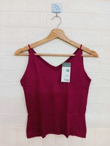 Stylish V-Neck Spaghetti Strap Tank Top