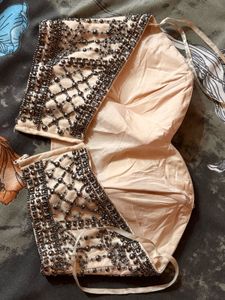 Elegant Beaded Bustier Top