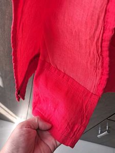 Pink Embroidered Kurta