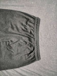 Gray Casual Pants