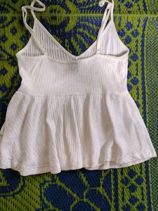 Chic White Camisole Top