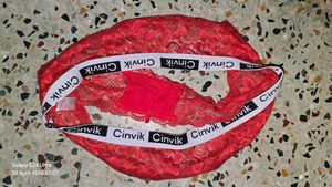 Red Lace Thong