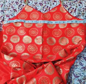 New Red Colour Big Size Kurta