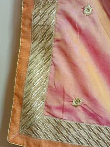 light Orange Saree