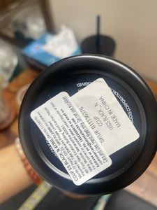 Starbucks Black Cold Cup