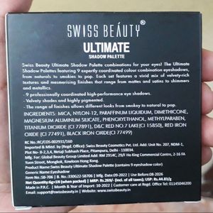 Swiss Beauty Ultimate 9 Pigmented Colors Eyeshadow