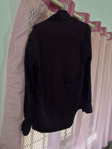 Men's Deep Plum Casual Shirt