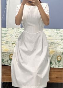 White Casual Dress