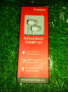 championearbud basic  CHAMP 401 like new condition