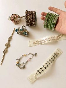 Assorted Elegant Bracelets & Bangles Set