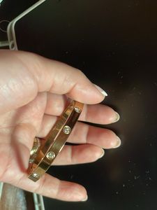Cartier love bracelet dupe Elegant Rose Gold