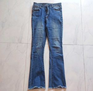 Retro Flare Jeans - Vintage Style