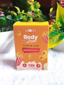 The Plum BodyLovin’ Caramel Popcorn bathing bar is