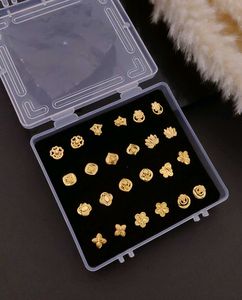 12 piece Stud Earring Set with Multiple Designs